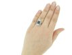 art deco diamond sapphire ring berganza hatton garden