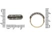 size view Georgian diamond two row ring berganza hatton garden