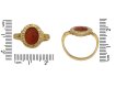 Medieval lion entaglio ring, berganza hatton garden  