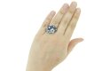 vintage diamond sapphire caldwell ring hatton garden berganza