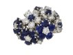 vintage diamond sapphire caldwell ring hatton garden berganza