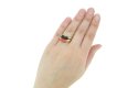vintage Cartier coral onyx stack rings berganza hatton garden