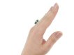 Vintage diamond emerald cluster ring berganza hatton garden