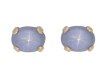 vintage star sapphire stud earrings berganza hatton garden