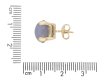 vintage star sapphire stud earrings berganza hatton garden