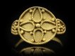 Ancient Saxon ornate gold ring berganza hatton garden