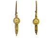 Ancient Roman gold hoop earrings hatton garden berganza