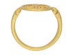 Byzantine gold ring  with cross berganza hatton garden