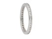 side view vintage diamond eternity ring berganza hatton garden