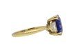 Vintage Ceylon sapphire and diamond ring hatton garden