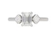  Art Deco diamond engagement ring berganza hatton garden`
