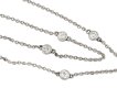 Convetible Diamond chain bracelet/necklace. hatton garden