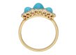 Antique Tiffany turquoise diamond ring berganza hatton garden