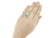 Antique Tiffany turquoise diamond ring berganza hatton garden