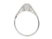 Antique diamond engagement ring hatton garden berganza