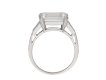 Van Cleef & Arpels diamond emerald cut ring hatton garden