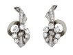 Garrard diamond clip earrings, English, circa 1950 hatton garden