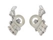 Garrard diamond clip earrings, English, circa 1950 hatton garden