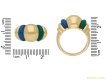 front view vintage dress ring Boucheron ring berganza hatton garden