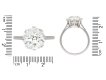 Old cut diamond solitaire ring, English, circa 1920. Hatton Garden