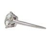 Old cut diamond solitaire ring, English, circa 1920. 