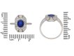 antique diamond sapphire ring hatton garden berganza