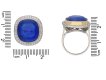 front vintage sapphire diamond ring berganza hatton garden