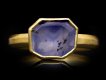 Post Medieval sapphire ring, English, circa 17th century AD. Hatton Garden