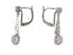 Art Deco diamond drop earrings