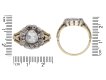 Georgian diamond coronet cluster ring, English, circa 1830.