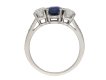 tiffany diamond sapphire ring berganza hatton garden