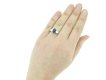 tiffany diamond sapphire ring berganza hatton garden