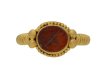 Ancient Roman ring with Faunus intaglio berganza hatton garden