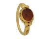 Ancient Roman ring with Faunus intaglio berganza hatton garden