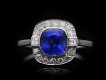Art Deco Burmese sapphire and diamond ring berganza hatton garden
