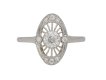 antique diamond cluster ring berganza hatton garden