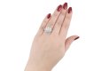 Van Cleef & Arpels diamond bombé cluster ring hatton garden