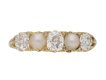  antique pearl diamond ring hatton garden berganza