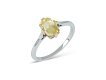 Vintage yellow sapphire solitaire ring berganza hatton garden
