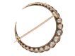 antique diamond crescent brooch berganza hatton garden