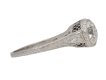 front antique diamond two stone ring berganza hatton garden