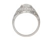 art deco diamond cluster ring berganza hatton garden