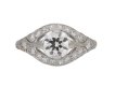 art deco diamond cluster ring berganza hatton garden