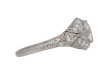 art deco diamond cluster ring berganza hatton garden