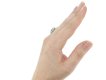 frotn antique diamond sapphire cluster ring hatton garden berganza