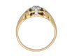 front antique diamond gold platinum ring hatton garden berganza