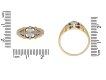 front antique diamond gold platinum ring hatton garden berganza
