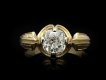 Victorian old mine diamond solitaire ring hatton garden