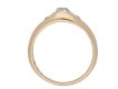 front Antique old mine diamond ring berganza hatton garden