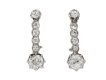 antique diamond drop earrings berganza hatton garden